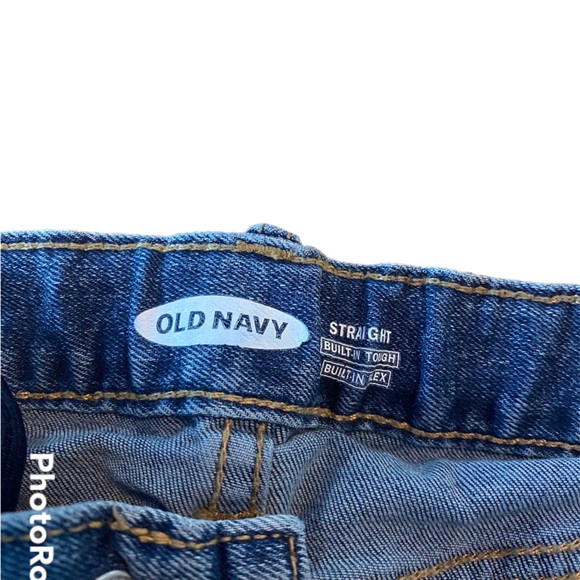 Old Navy built in flex straight jeans size 8 - Picture 2 of 2